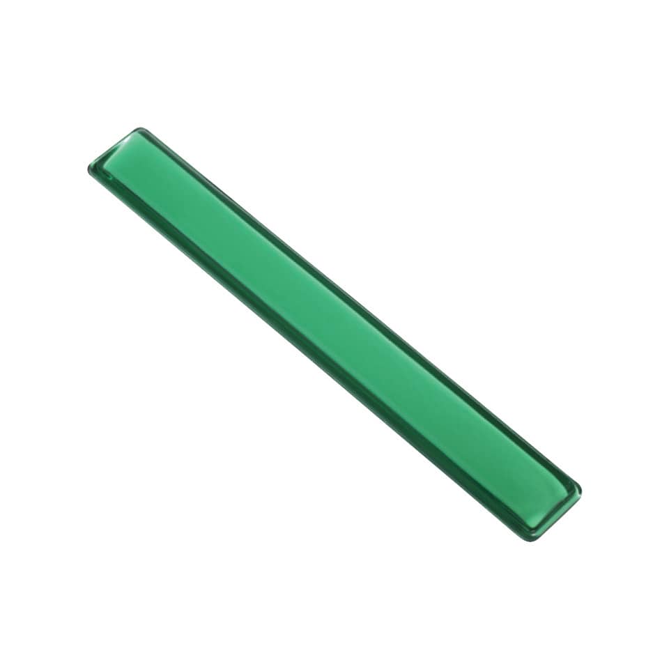 Poggiapolsi da tastiera in gel Q-Connect 49x5,5x2,3 cm verde KF20089