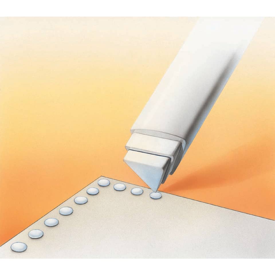 Colla tesa Easy stick® universale con forma triangolare 12 gr 57272-00200-03
