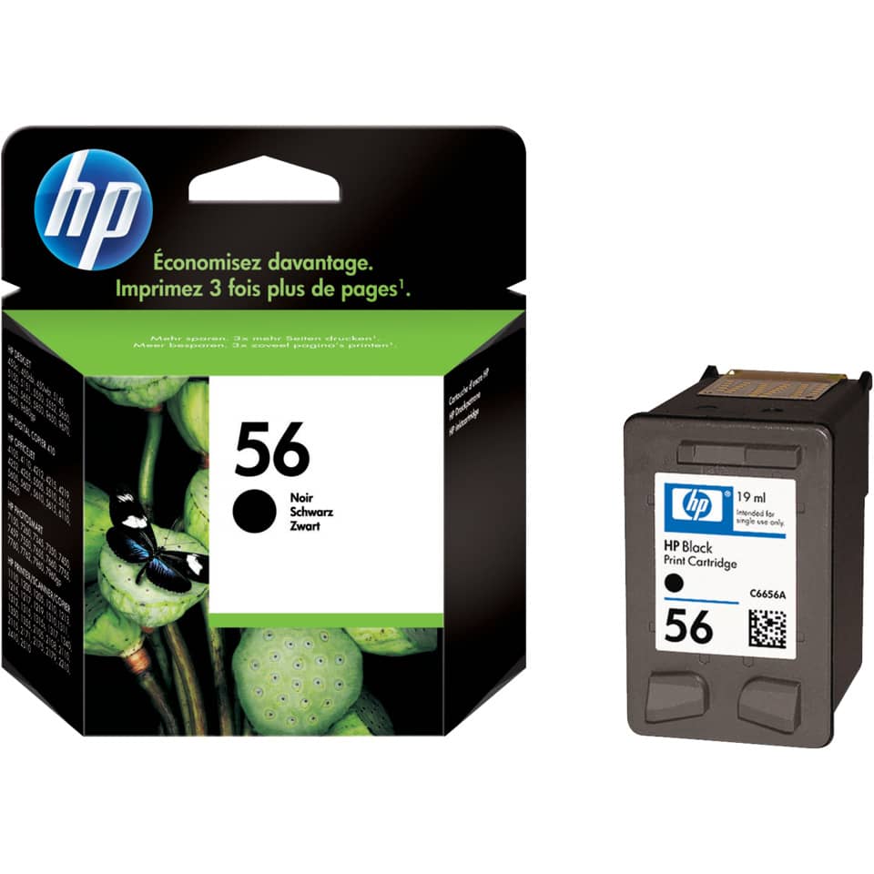 Cartuccia inkjet 56 HP nero C6656AE