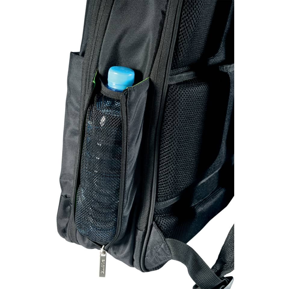 Zaino portacomputer Leitz Smart Traveller 15,6" poliestere 2 scomparti nero - 60170095