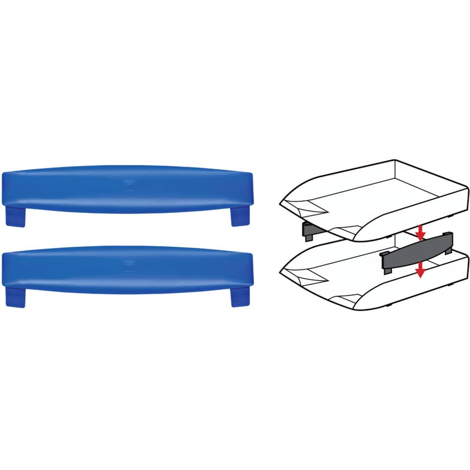 Distanziatori CEP Pro Happy in plastica blu Conf. 2 pezzi - 1001400641