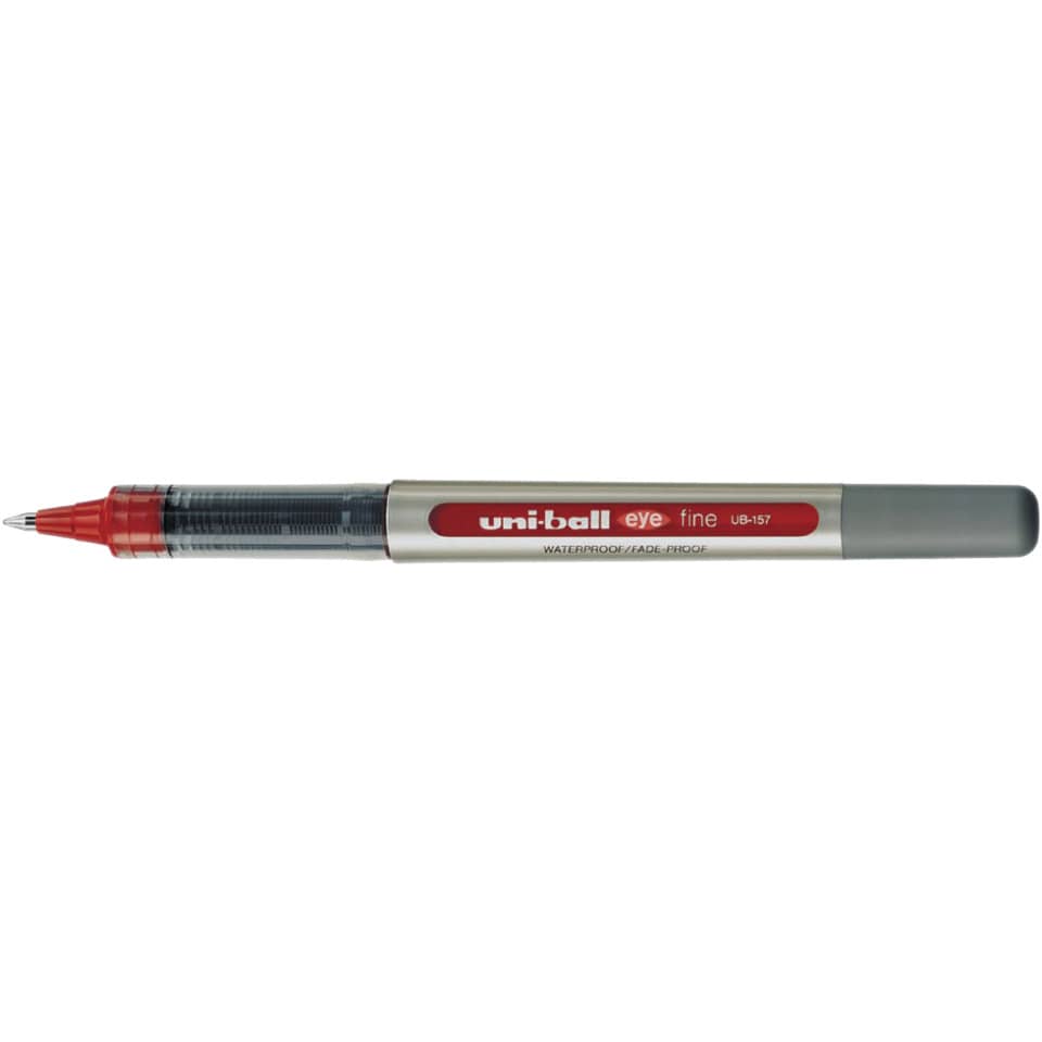 Penna gel con cappuccio EYE 0,7 mm ROSSO M UB157 R