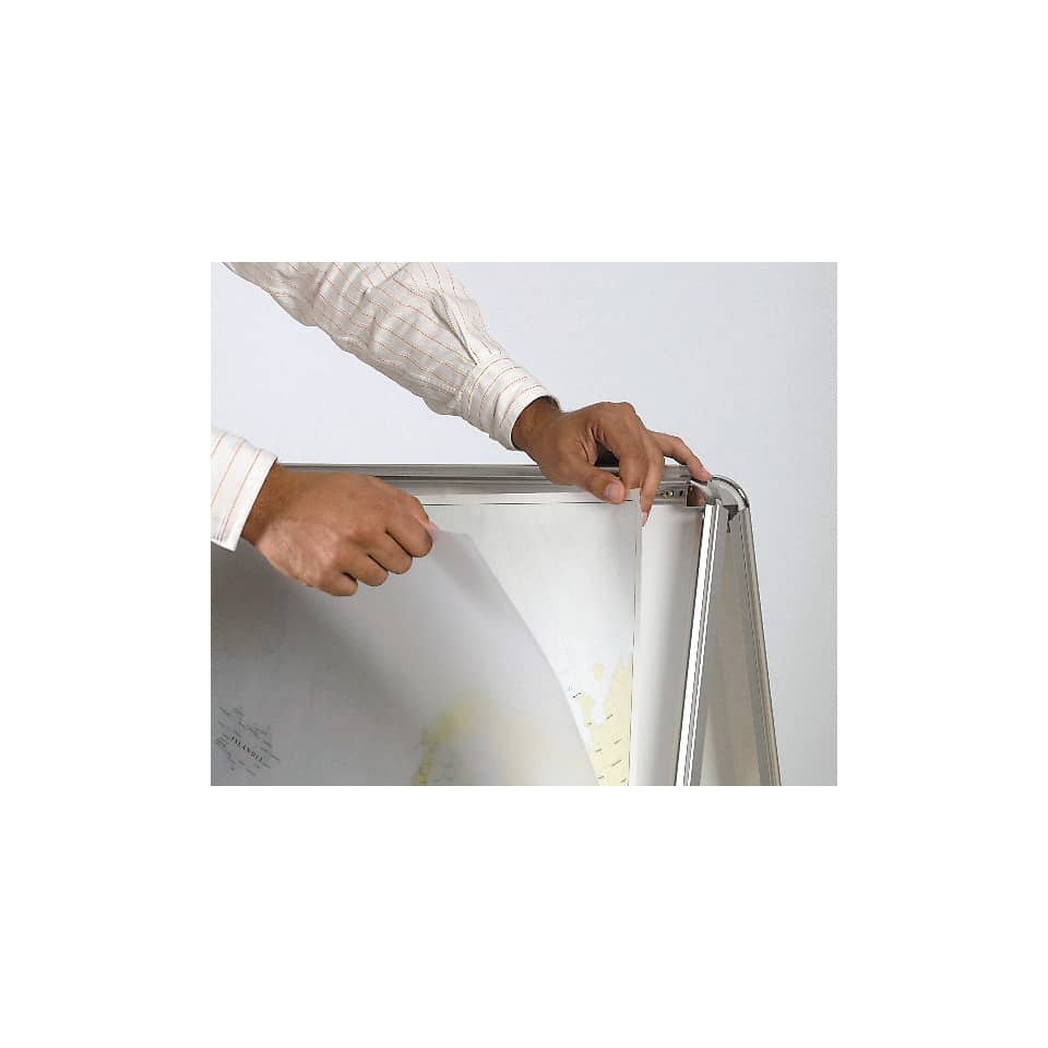 Cavalletto bifacciale per poster Bi-Office con cornice a scatto 47x80 cm DKT60303032