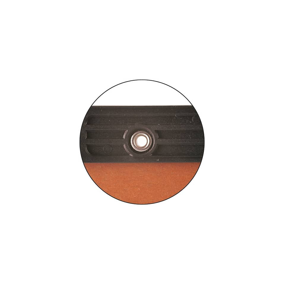 Cartelle sospese laterali per armadi CARTESIO 33 cm fondo a V arancio Conf. 50 pezzi - 114 F BETA - B2