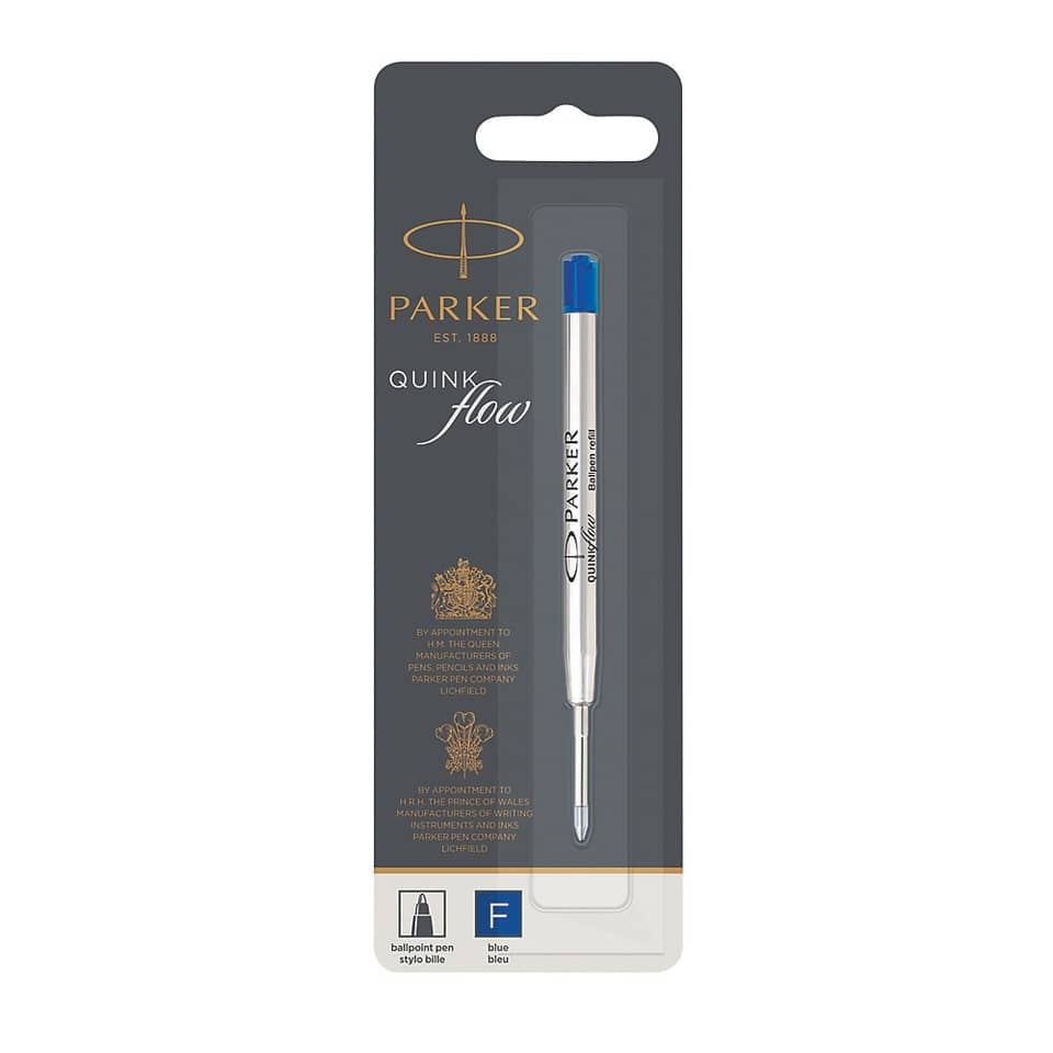 Refill sfera Parker blu F in blister - 1950368