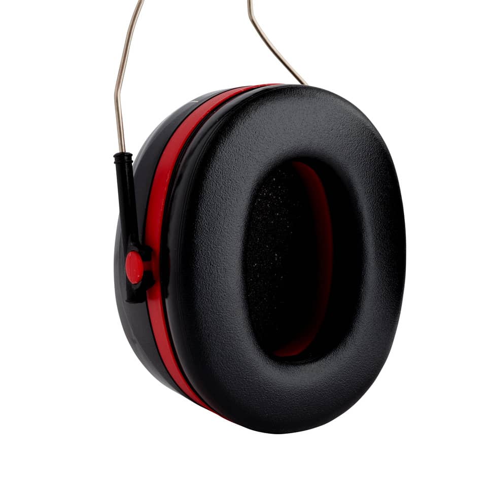 Cuffie auricolari 3M Peltor™ nero/rosso 35 dB - Optime III