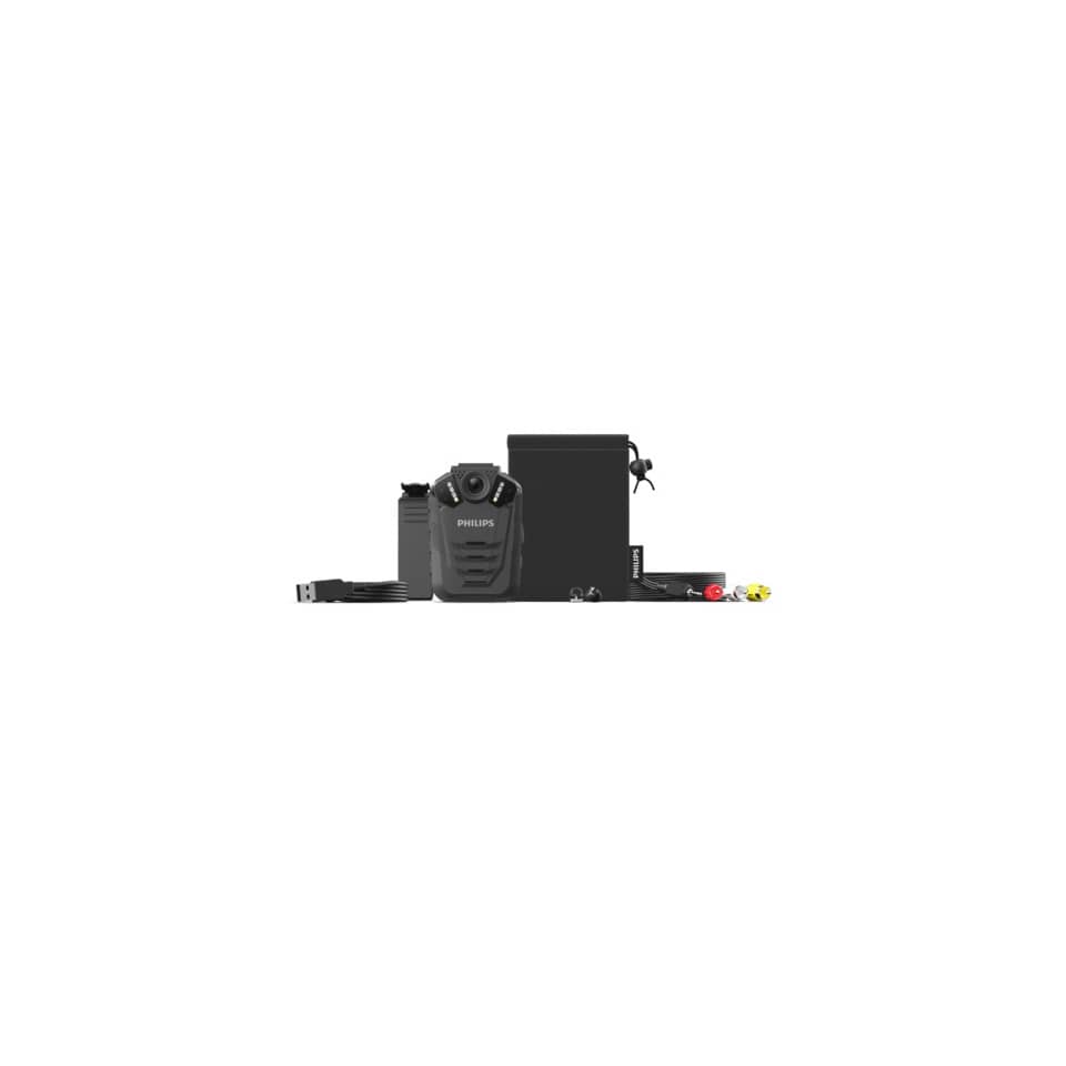 Registratore audio e video HD Body Cam PHILIPS nero DVT3120