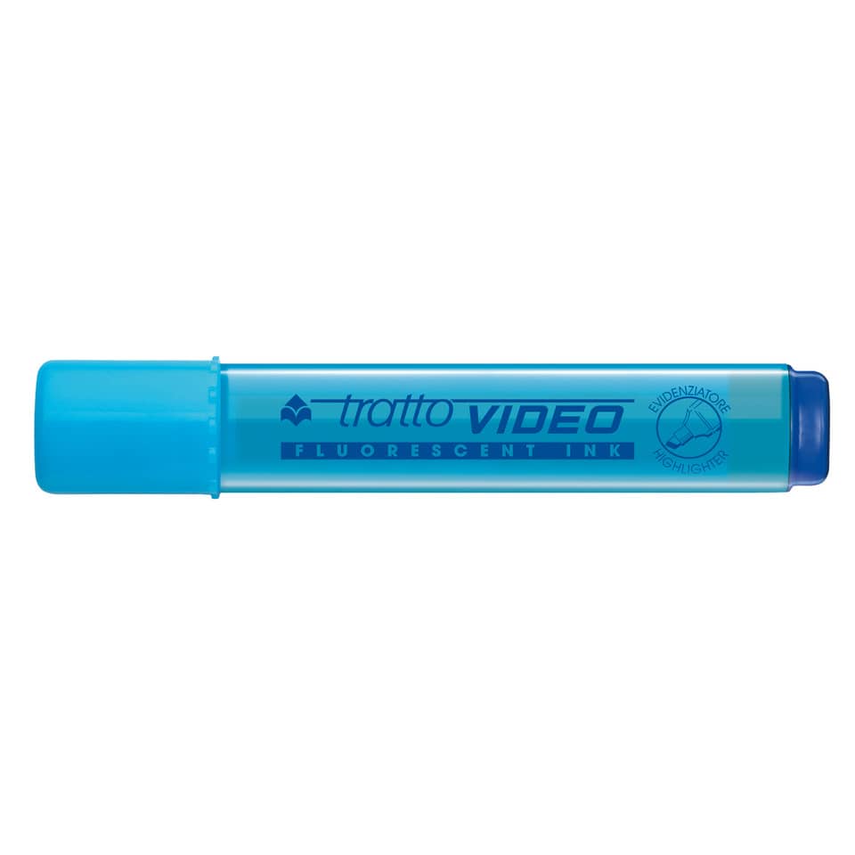 Evidenziatore TRATTO Video 1-5 mm azzurro 830205