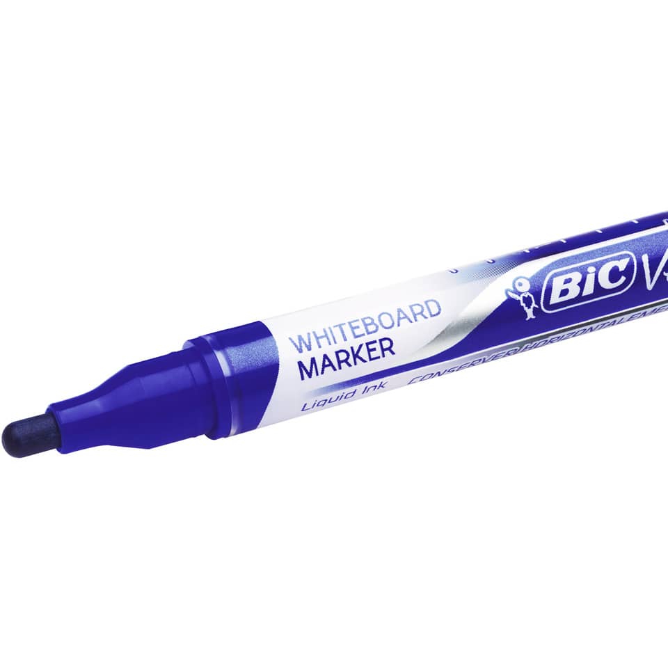 Marcatori per lavagne bianche BIC Velleda Liquid Ink Pocket punta conica 4,2 mm assortiti astuccio da 4 - 902094