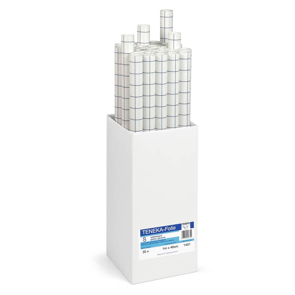 Rotolo plastica adesiva Lebez 1 mt x 40 cm 1401