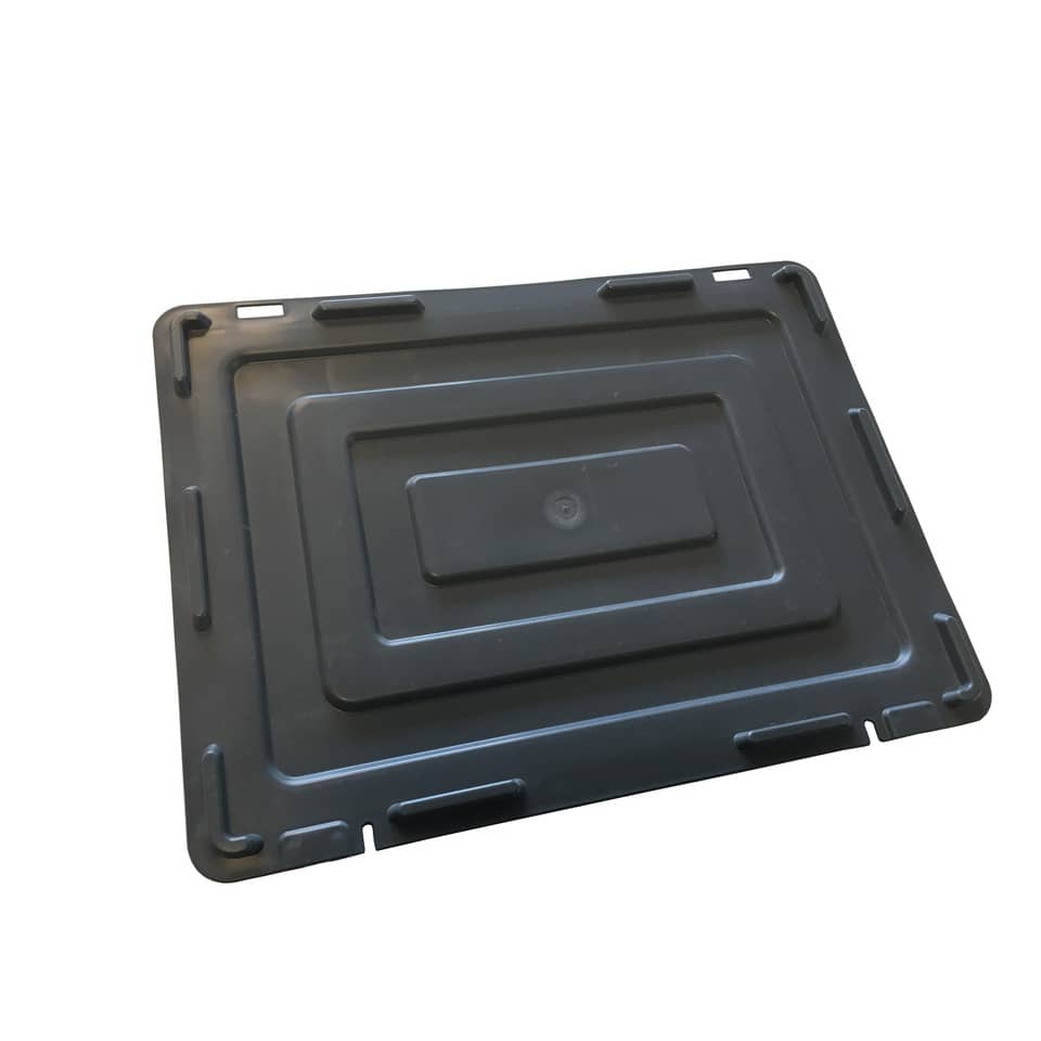Coperchio per cassa di movimentazione in PPL Viso 30x40 cm grigio E4301/21