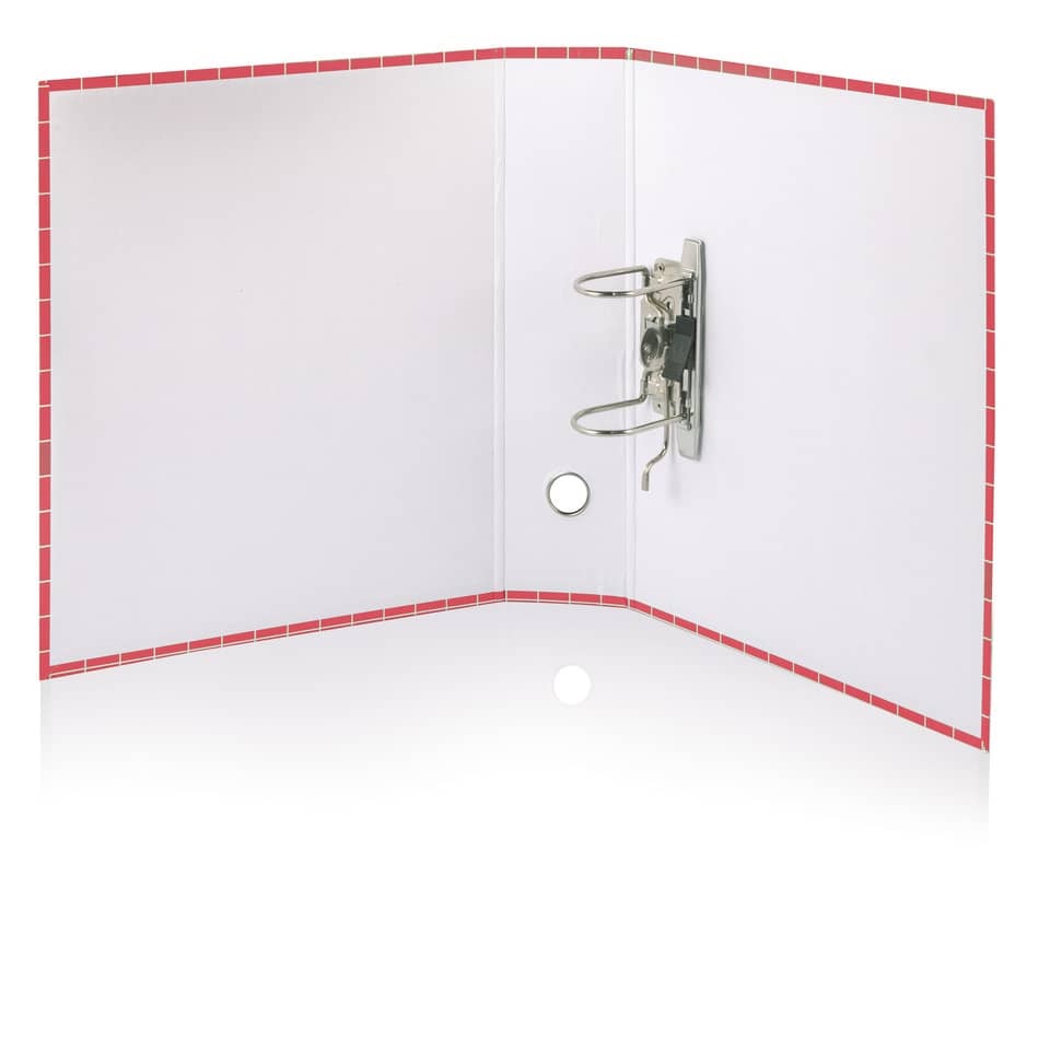 Registratore protocollo BREFIOCART New Color Mignon 35x28,5 cm dorso 5 cm con custodia rosso - 0201183.RO