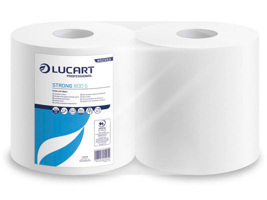 Bobina multiuso Lucart 2 veli 2 rotoli da 800 strappi - 852353