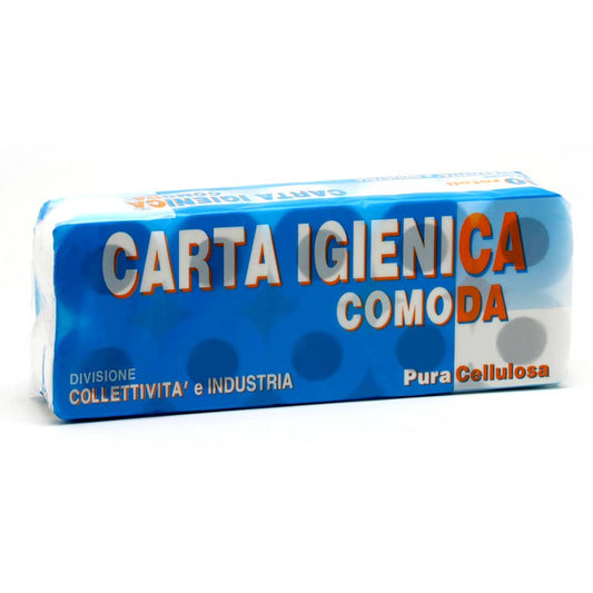 Carta igienica Lucart Comoda 2 veli 10 rotoli da 155 strappi - 811553