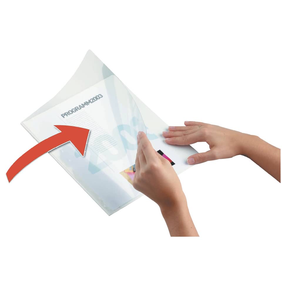 Cartellina per rilegatura DURABLE DURABIND® robusto PVC A4 1-30 fogli nero 225001