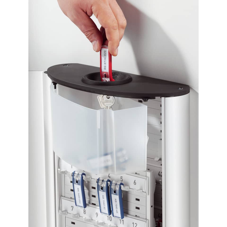 Cassetta portachiavi DURABLE KEY BOX PLUS 54 posti alluminio argento met. serratura a combinazione - 196823