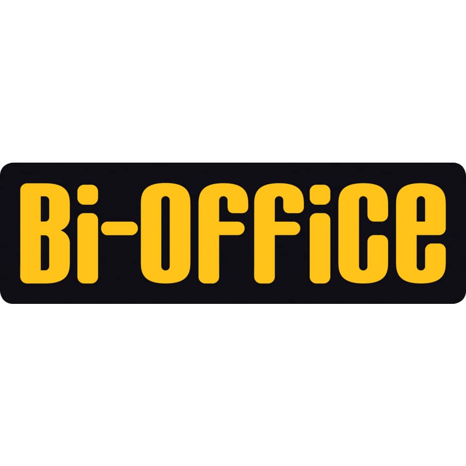 Bacheca in feltro Bi-Office Enclore con cornice in alluminio 4xA4 blu VT610107150