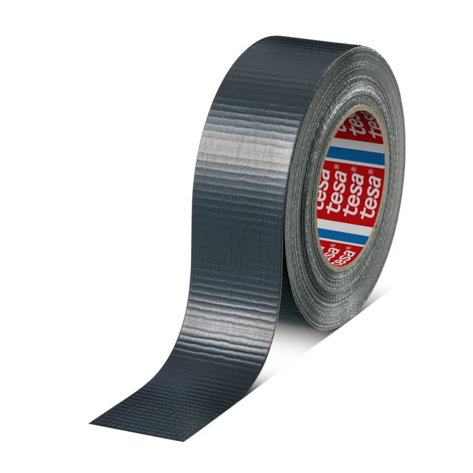 Nastro isolante tesa duct 4662 in tessuto plastificato trasparente 27 mesh 48 mm x 50 m grigio - 04662-00086-02