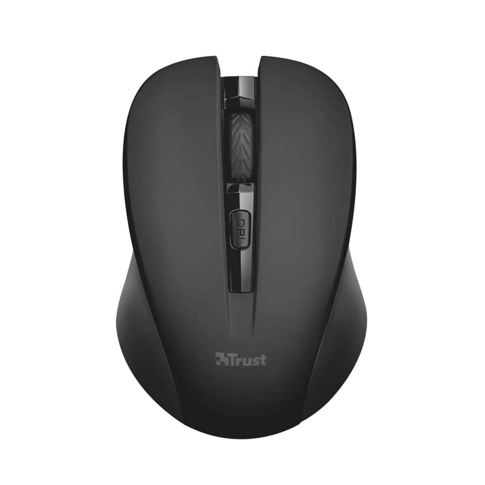 Mouse wireless Trust Mydo Silent Click nero - 21869