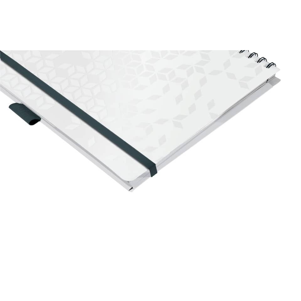 Blocchi spiralati Leitz WOW Be Mobile 80 ff. A4 bianco 46450101