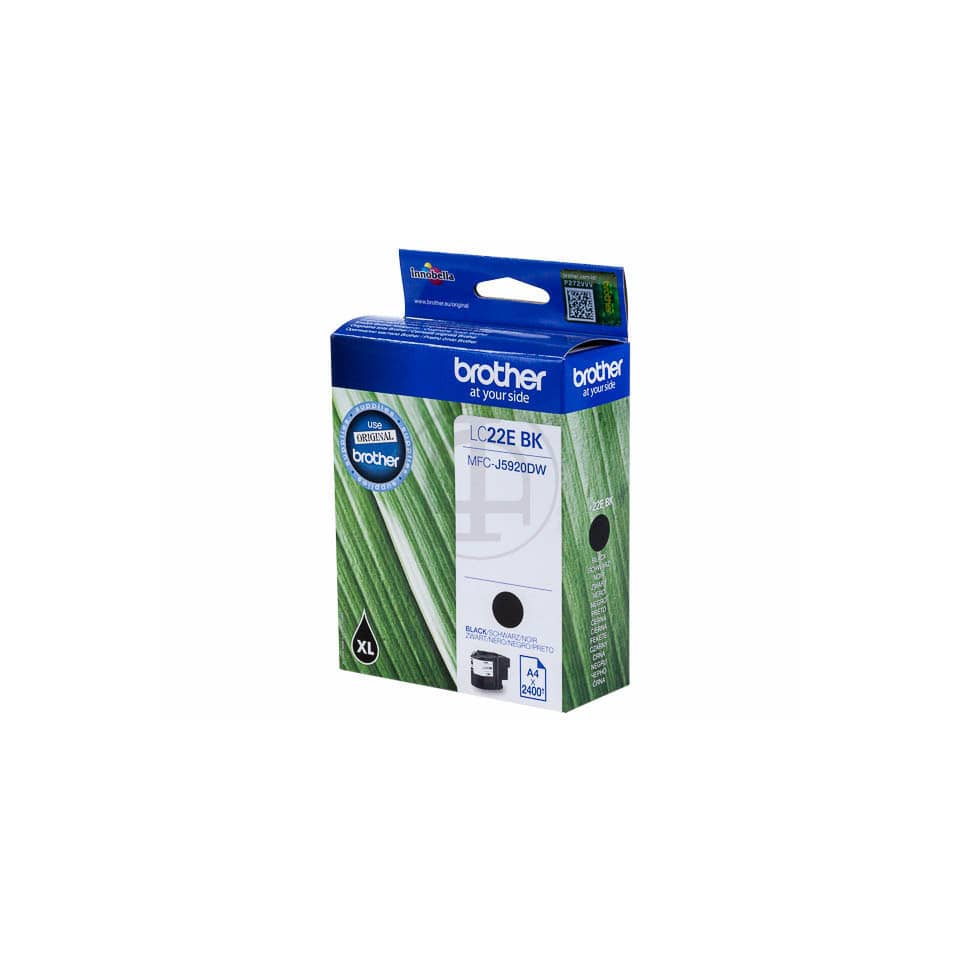 Cartuccia inkjet Brother nero LC-22EBK