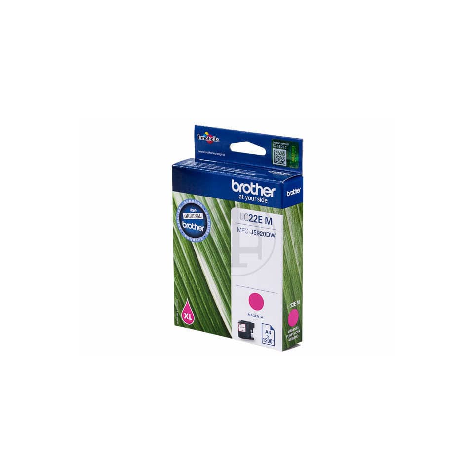 Cartuccia inkjet Brother magenta LC-22EM