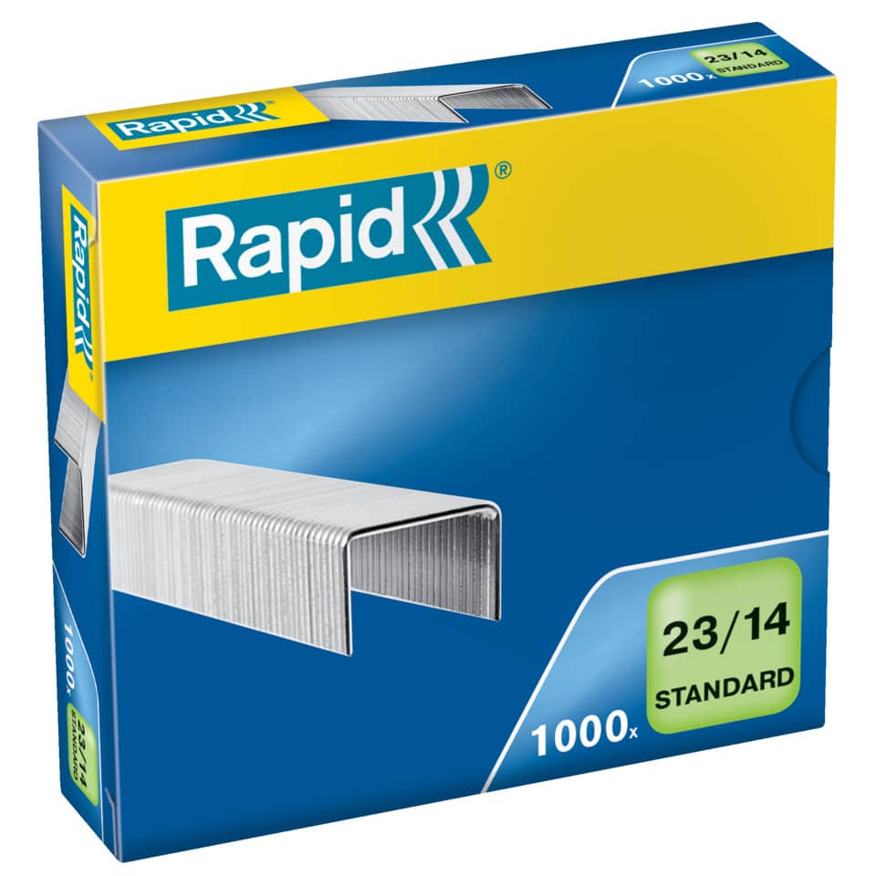 Punti metallici Rapid Standard 23/14 conf. da 1000 - 24869500
