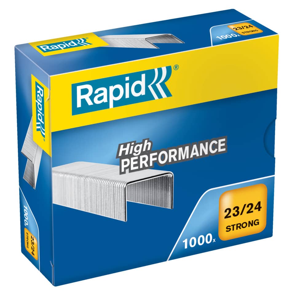 Punti metallici Rapid Strong 23/24 conf. da 1000 - 24870500
