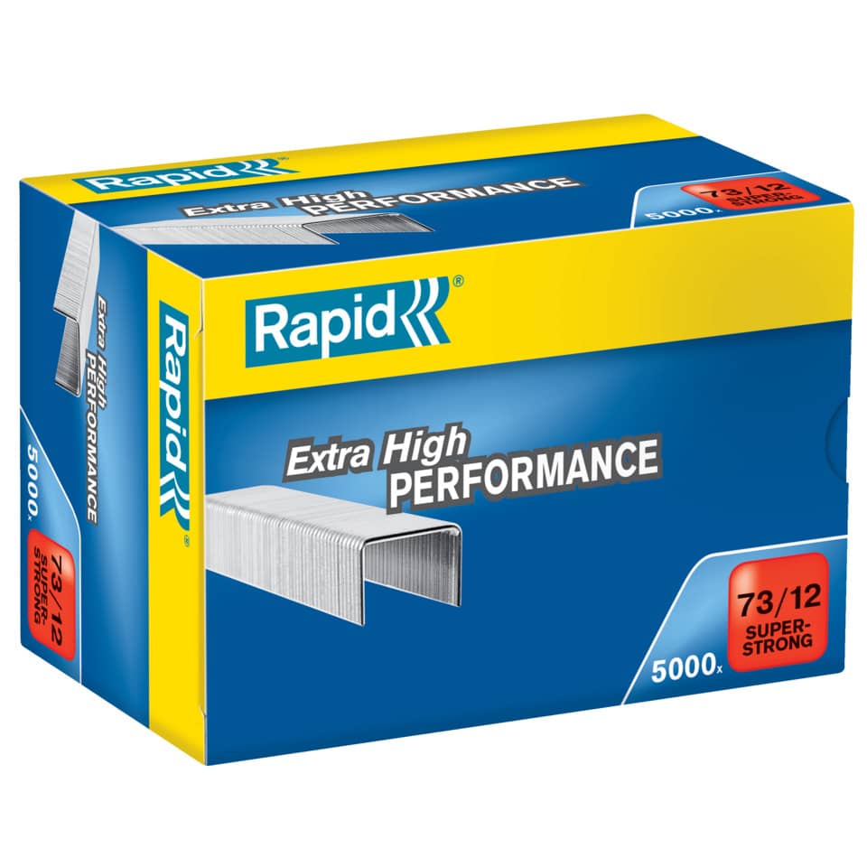 Punti metallici Rapid Super Strong 73/12 conf. da 5000 - 24890800