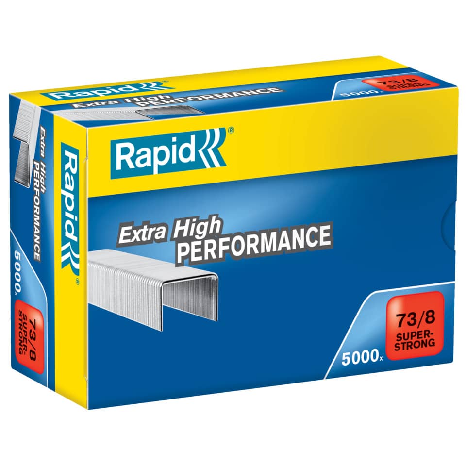 Punti metallici Rapid Super Strong 73/8 conf. da 5000 - 24890300