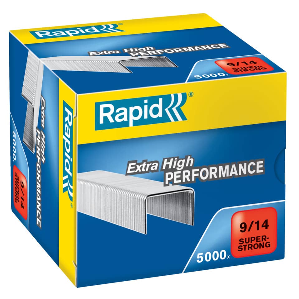 Punti metallici Rapid Super Strong 9/14 conf. da 5000 - 24871500