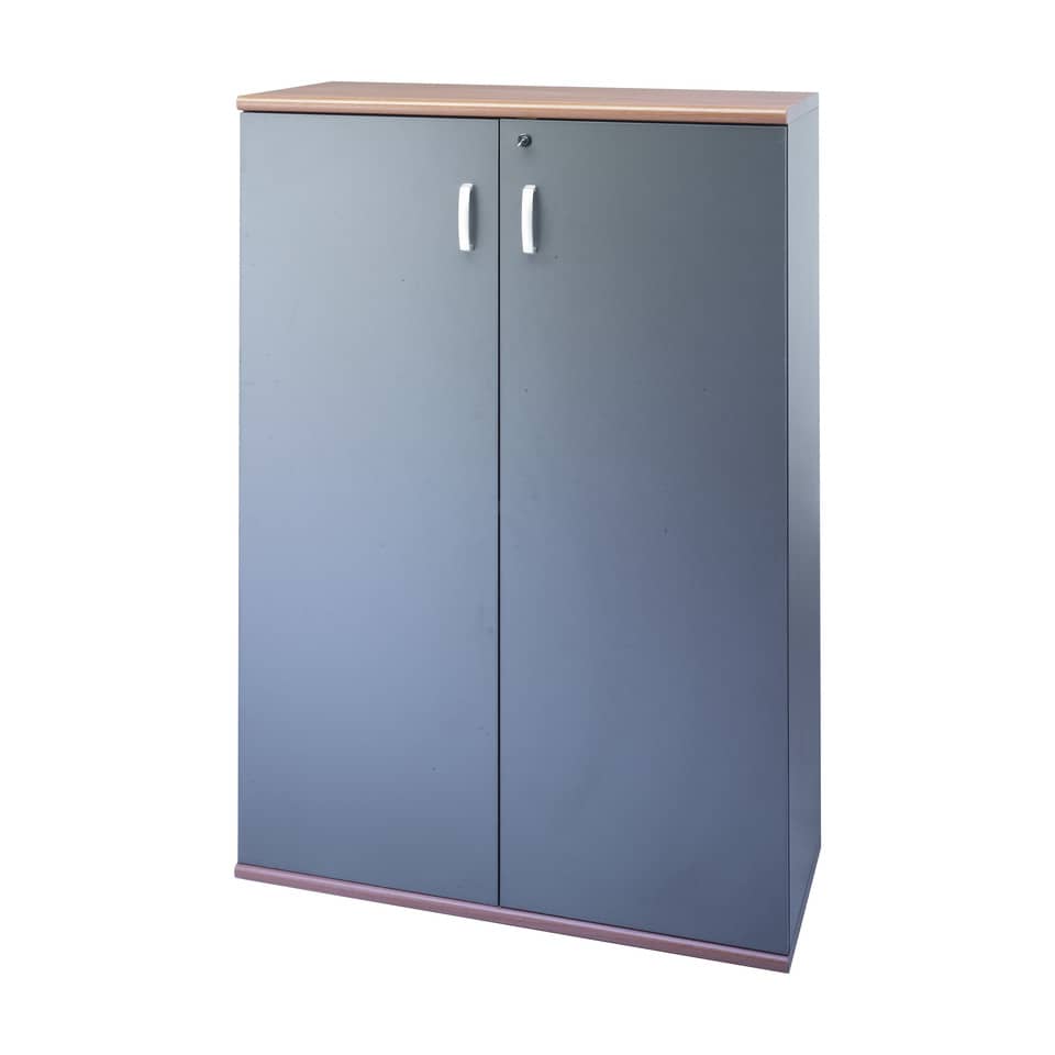 Coppia ante per mobile medio Frensy Venice doppia larghezza 90x130 cm Antracite - UVEAT139