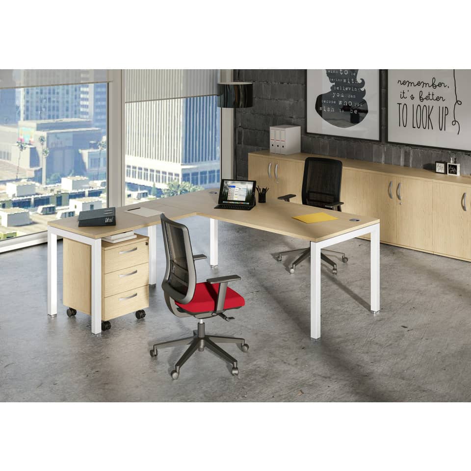 Mobile a giorno basso Artexport Bridge senza ante - 80x46x73 cm - rovere BB-C