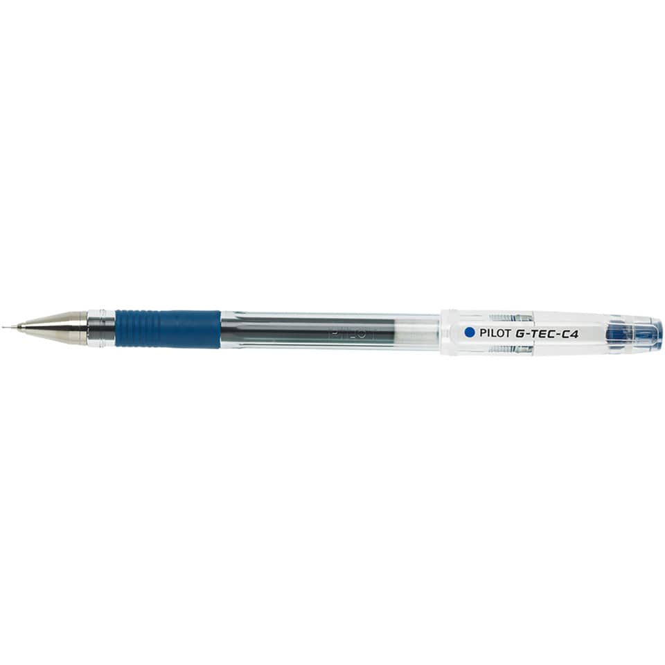 Roller gel ricaricabile Pilot G-TECH C 4 Begreen punta 0,4 mm blu 040031