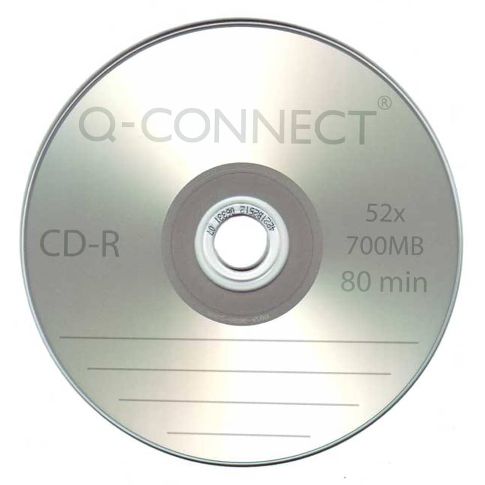 CD-R stampabili Q-Connect spindle 700 MB 80 min 52x conf. 50 - KF18020