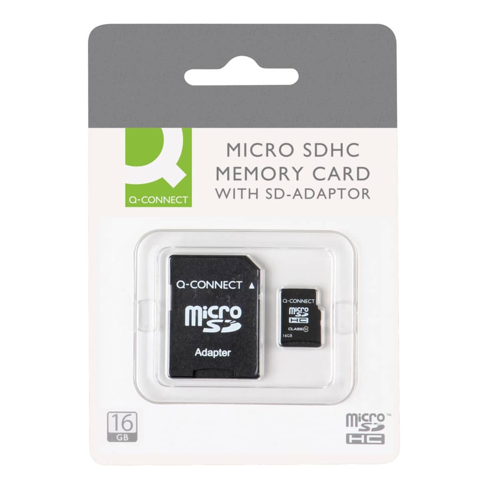 Scheda di memoria Q-Connect Micro SDHC 16 GB KF16012
