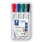 Marcatore per lavagne bianche Staedtler Lumocolor whiteboard marker 351 assortiti  astuccio da 4 pezzi - 351 WP4