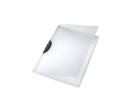 Cartelline di archiviazione con clip max 30 fogli Leitz COLOR CLIP in PPL A4 nero 41750195