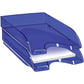 Vaschetta portacorrispondenza CepPro Happy impilabile CEP in polistirene max 450 fogli blu elettr.- 1002000721