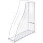 Portariviste CepPro Isis in polistirene 8,3x27,8x32,5 cm trasparente - 1003700111