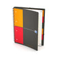 Quaderno spiralato OXFORD Organizerbook International A4+ grigio/arancio 100102777