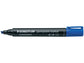 Marcatore punta a scalpello Staedtler Lumocolor permanent marker 350 2-5 mm blu - 350-3