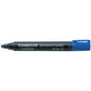 Marcatore punta a scalpello Staedtler Lumocolor permanent marker 350 2-5 mm blu - 350-3