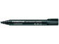 Marcatore punta a scalpello Staedtler Lumocolor permanent marker 350 2-5 mm nero - 350-9
