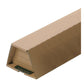 Tubo fustellato per spedizioni ColomPac in cartone ondulato 430×105/55×75 mm avana trapezoidale - 30000289