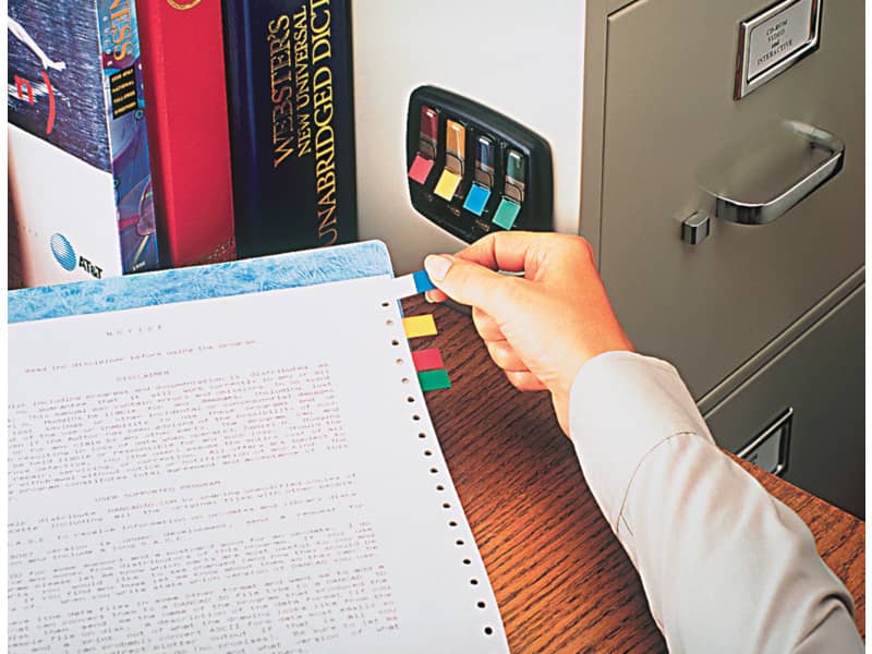 Segnapagina removibili Post-it® Index Mini "Freccia" classici assortiti 4 confezioni da 24 - 684ARR3