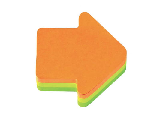 Foglietti riposizionabili colorati Post-it® Notes cubo sagomato freccia 250 ff - 2007A