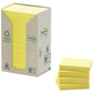 Foglietti Post-it® Notes Giallo in carta riciclata conf. torre da 24 blocchetti da 100 ff - 653-1T