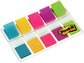 Segnapagina removibili Post-it® Index Mini con dispenser brillanti assortiti 5 confezioni da 20 - 683-5CBEU