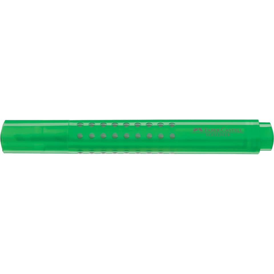 Evidenziatore Faber-Castell Grip 1543 1-2-5 mm verde 154363